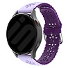 Strap-it Strap-it Bracelet silicone avec motif Samsung Galaxy Watch Active (lila/violet) Strap-it Strap-it Bracelet silicone avec motif Samsung Galaxy Watch Active (lila/violet)