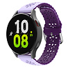 Strap-it Strap-it Bracelet silicone avec motif Samsung Galaxy Watch 5 44mm (lila/violet) Strap-it Strap-it Bracelet silicone avec motif Samsung Galaxy Watch 5 44mm (lila/violet)