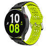 Strap-it Strap-it Bracelet silicone avec motif Samsung Galaxy Watch 5 44mm (noir/vert) Strap-it Strap-it Bracelet silicone avec motif Samsung Galaxy Watch 5 44mm (noir/vert)