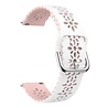 Strap-it Strap-it Bracelet silicone avec motif Polar Ignite (blanc/rose) Strap-it Strap-it Bracelet silicone avec motif Polar Ignite (blanc/rose)