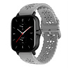 Strap-it Strap-it Bracelet silicone avec motif Amazfit GTS 2 (gris) Strap-it Strap-it Bracelet silicone avec motif Amazfit GTS 2 (gris)