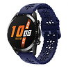 Strap-it Strap-it Bracelet silicone avec motif Huawei Watch GT 2 42mm (bleu foncé) Strap-it Strap-it Bracelet silicone avec motif Huawei Watch GT 2 42mm (bleu foncé)