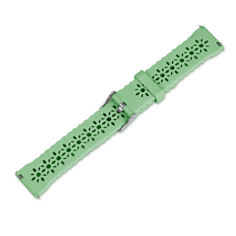 Strap-it Strap-it Bracelet silicone avec motif Huawei Watch GT 2 42mm (vert)
