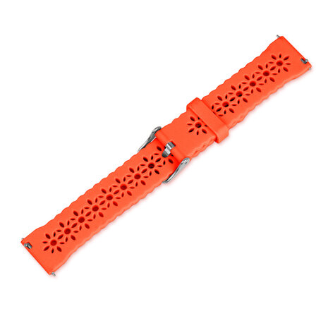Strap-it Strap-it Bracelet silicone avec motif Polar Ignite 2 (orange)