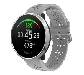 Strap-it Bracelet silicone avec motif Polar Ignite (gris)