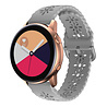 Strap-it Strap-it Bracelet silicone avec motif Samsung Galaxy Watch Active (gris) Strap-it Strap-it Bracelet silicone avec motif Samsung Galaxy Watch Active (gris)