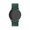 Strap-it Strap-it Bracelet silicone 'tressé' Huawei Watch GT 3 42mm (vert foncé) Strap-it Strap-it Bracelet silicone 'tressé' Huawei Watch GT 3 42mm (vert foncé)
