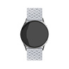 Strap-it Strap-it Bracelet silicone 'tressé' Huawei Watch GT 3 42mm (gris)
