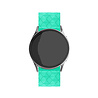 Strap-it Strap-it Bracelet silicone 'hexa' Amazfit GTR 2 (aqua)