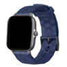 Strap-it Strap-it Bracelet silicone 'hexa' Amazfit GTS 3 (bleu foncé)