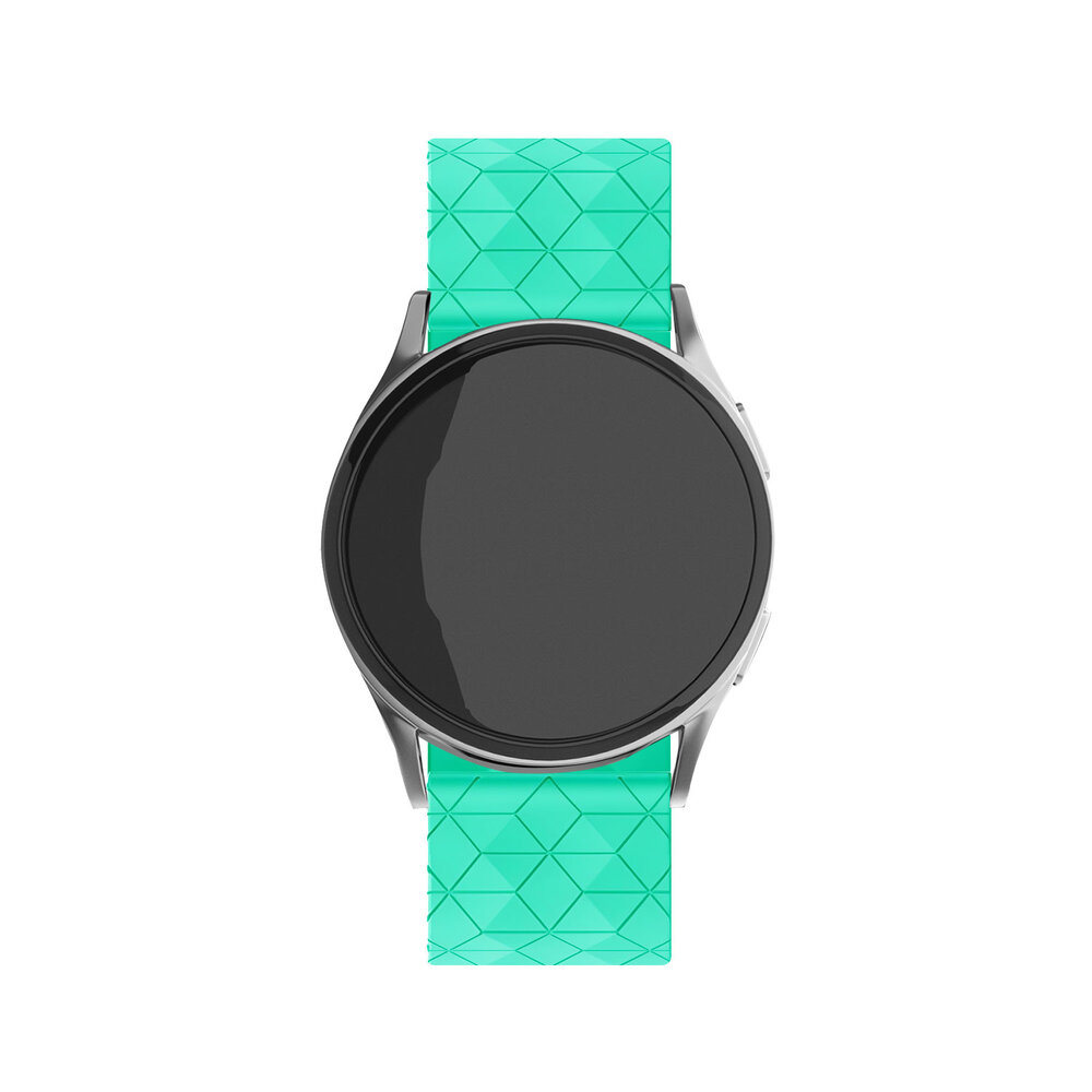 Strap-it Strap-it Bracelet silicone 'hexa' OnePlus Watch (aqua)