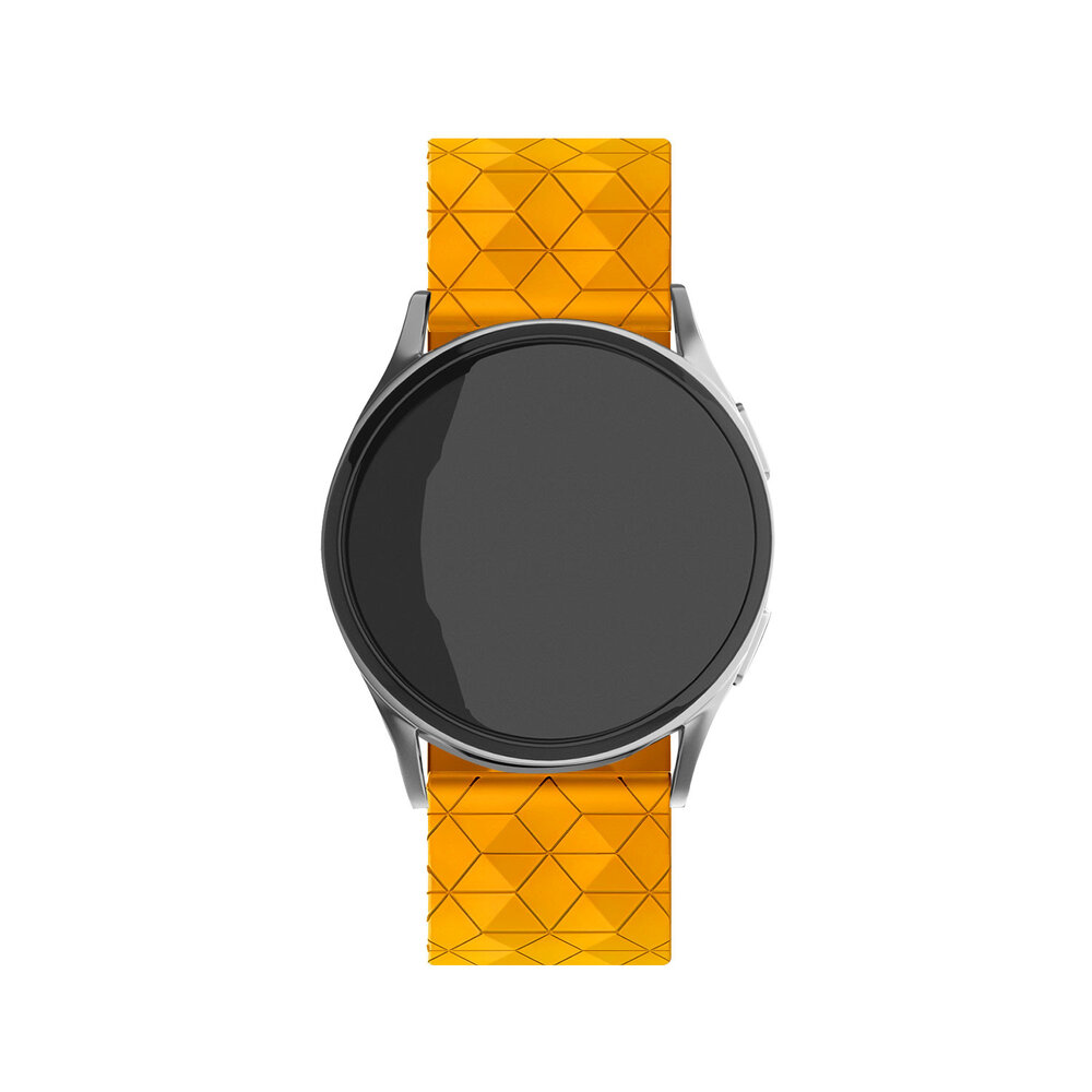 Strap-it Strap-it Bracelet silicone 'hexa' Polar Pacer (orange)
