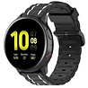 Strap-it Strap-it Bracelet sport á boucle Samsung Galaxy Watch Active (noir/blanc) Strap-it Strap-it Bracelet sport á boucle Samsung Galaxy Watch Active (noir/blanc)