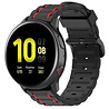 Strap-it Strap-it Bracelet sport á boucle Samsung Galaxy Watch Active (noir/rouge) Strap-it Strap-it Bracelet sport á boucle Samsung Galaxy Watch Active (noir/rouge)