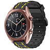 Strap-it Strap-it Bracelet sport á boucle Samsung Galaxy Watch 3 41mm (noir/jaune) Strap-it Strap-it Bracelet sport á boucle Samsung Galaxy Watch 3 41mm (noir/jaune)