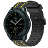 Strap-it Strap-it Bracelet sport á boucle Samsung Galaxy Watch 42mm (noir/jaune) Strap-it Strap-it Bracelet sport á boucle Samsung Galaxy Watch 42mm (noir/jaune)