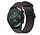 Strap-it Bracelet sport á boucle Huawei Watch GT 2 (noir/rouge)