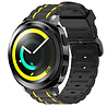 Strap-it Strap-it Bracelet sport á boucle Samsung Gear Sport (noir/jaune) Strap-it Strap-it Bracelet sport á boucle Samsung Gear Sport (noir/jaune)