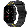 Strap-it Strap-it Bracelet sport á boucle Amazfit GTS 2 (noir/jaune) Strap-it Strap-it Bracelet sport á boucle Amazfit GTS 2 (noir/jaune)