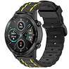 Strap-it Strap-it Bracelet sport á boucle Honor Magic Watch 2 (noir/jaune) Strap-it Strap-it Bracelet sport á boucle Honor Magic Watch 2 (noir/jaune)