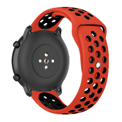 Strap-it Strap-it Bracelet sport Xiaomi Amazfit GTR (rouge/noir) Strap-it Strap-it Bracelet sport Xiaomi Amazfit GTR (rouge/noir)