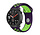 Strap-it Bracelet sport Xiaomi Amazfit GTR (violet/vert)