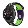 Strap-it Strap-it Bracelet sport Xiaomi Amazfit GTR (violet/vert) Strap-it Strap-it Bracelet sport Xiaomi Amazfit GTR (violet/vert)