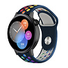 Strap-it Strap-it Bracelet sport Huawei Watch GT 3 42mm (bleu foncé/coloré) Strap-it Strap-it Bracelet sport Huawei Watch GT 3 42mm (bleu foncé/coloré)