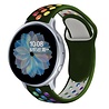 Strap-it Strap-it Bracelet sport Samsung Galaxy Watch Active (vert armée/coloré)