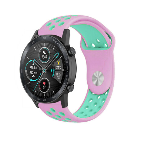 Strap-it Strap-it Bracelet sport Honor Magic Watch (rose/aqua) Strap-it Strap-it Bracelet sport Honor Magic Watch (rose/aqua)