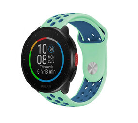 Strap-it Bracelet sport Polar Pacer (aqua/bleu)