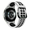 Strap-it Strap-it Bracelet sport carré Samsung Galaxy Watch 5 44mm (blanc/noir) Strap-it Strap-it Bracelet sport carré Samsung Galaxy Watch 5 44mm (blanc/noir)