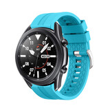 Strap-it Bracelet silicone 'Extreme' Samsung Galaxy Watch 3 45mm (bleu clair)
