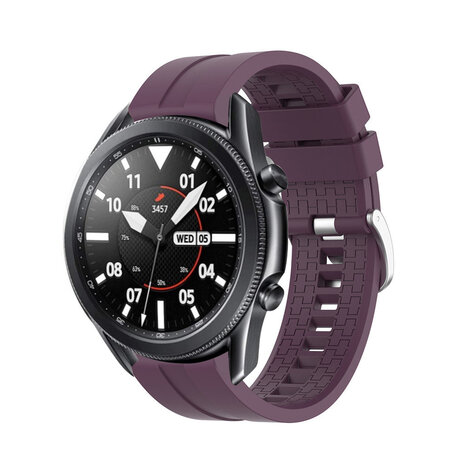 Strap-it Strap-it Bracelet silicone 'Extreme' Samsung Galaxy Watch 3 45mm (violet)
