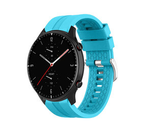 Strap-it Bracelet silicone 'Extreme' Amazfit GTR 2 (bleu clair)
