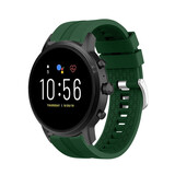 Strap-it Bracelet silicone 'Extreme' Fossil Gen 5 (vert)