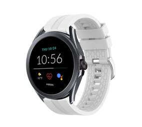 Strap-it Bracelet silicone 'Extreme' Fossil Gen 5e 44mm (blanc)