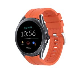 Strap-it Bracelet silicone 'Extreme' Fossil Gen 5e 44mm (orange)