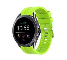 Strap-it Bracelet silicone 'Extreme' Fossil Gen 5e 44mm (lime)