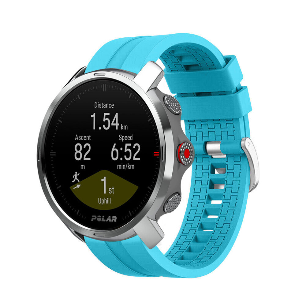 Strap-it Strap-it Bracelet silicone 'Extreme' Polar Grit X (bleu clair)