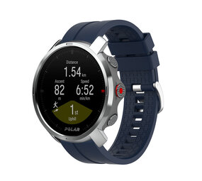 Strap-it Bracelet silicone 'Extreme' Polar Grit X (bleu foncé)