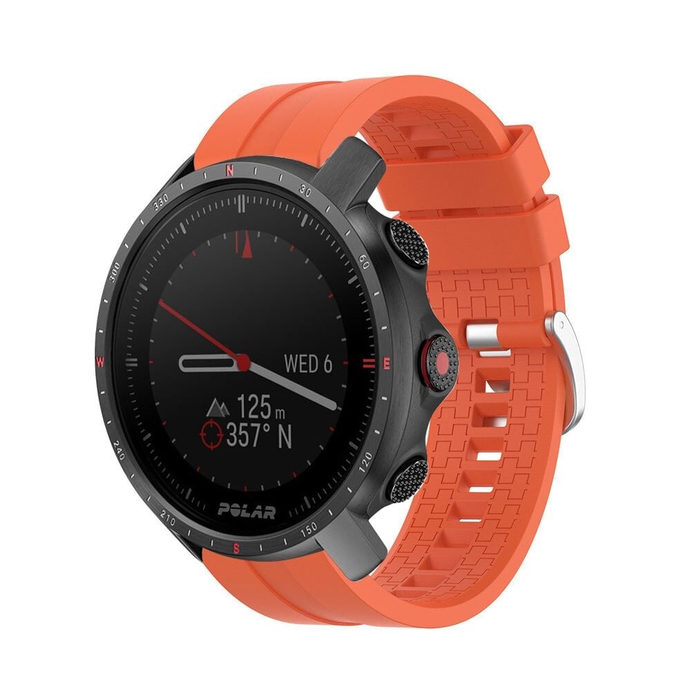 Strap-it Strap-it Bracelet silicone 'Extreme' Polar Grit X Pro (orange)
