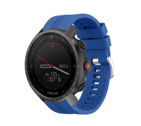 Strap-it Bracelet silicone 'Extreme' Polar Grit X Pro (bleu)