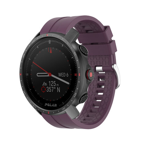 Strap-it Strap-it Bracelet silicone 'Extreme' Polar Grit X Pro (violet)