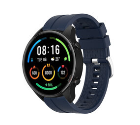 Strap-it Bracelet silicone 'Extreme' Xiaomi Mi Watch (bleu foncé)