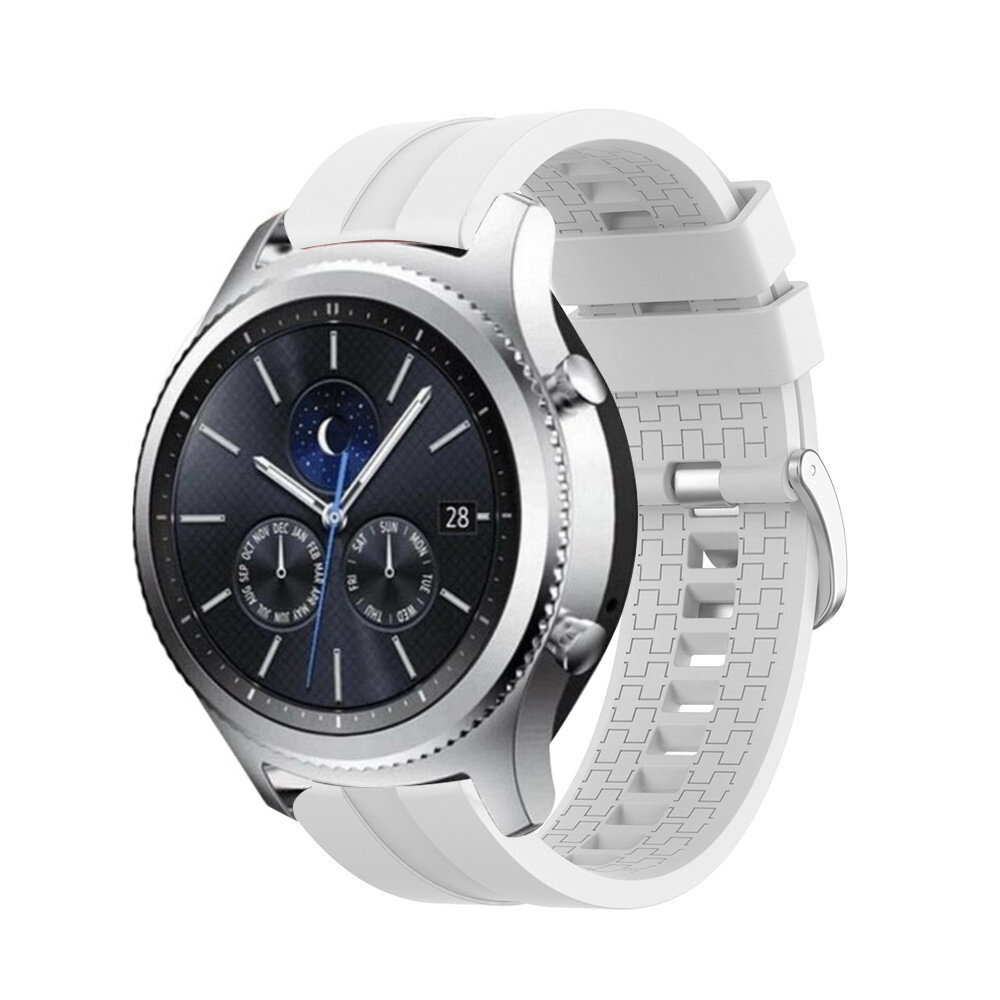 Strap-it Strap-it Bracelet silicone 'Extreme' Samsung Gear S3 (blanc)