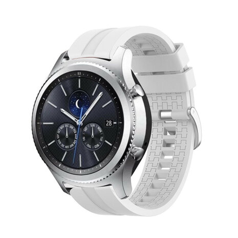 Strap-it Strap-it Bracelet silicone 'Extreme' Samsung Gear S3 (blanc)