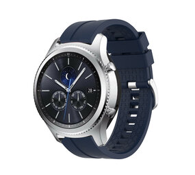 Strap-it Bracelet silicone 'Extreme' Samsung Gear S3 (bleu foncé)