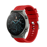 Strap-it Bracelet silicone 'Extreme' Huawei Watch GT 2 Pro (rouge)