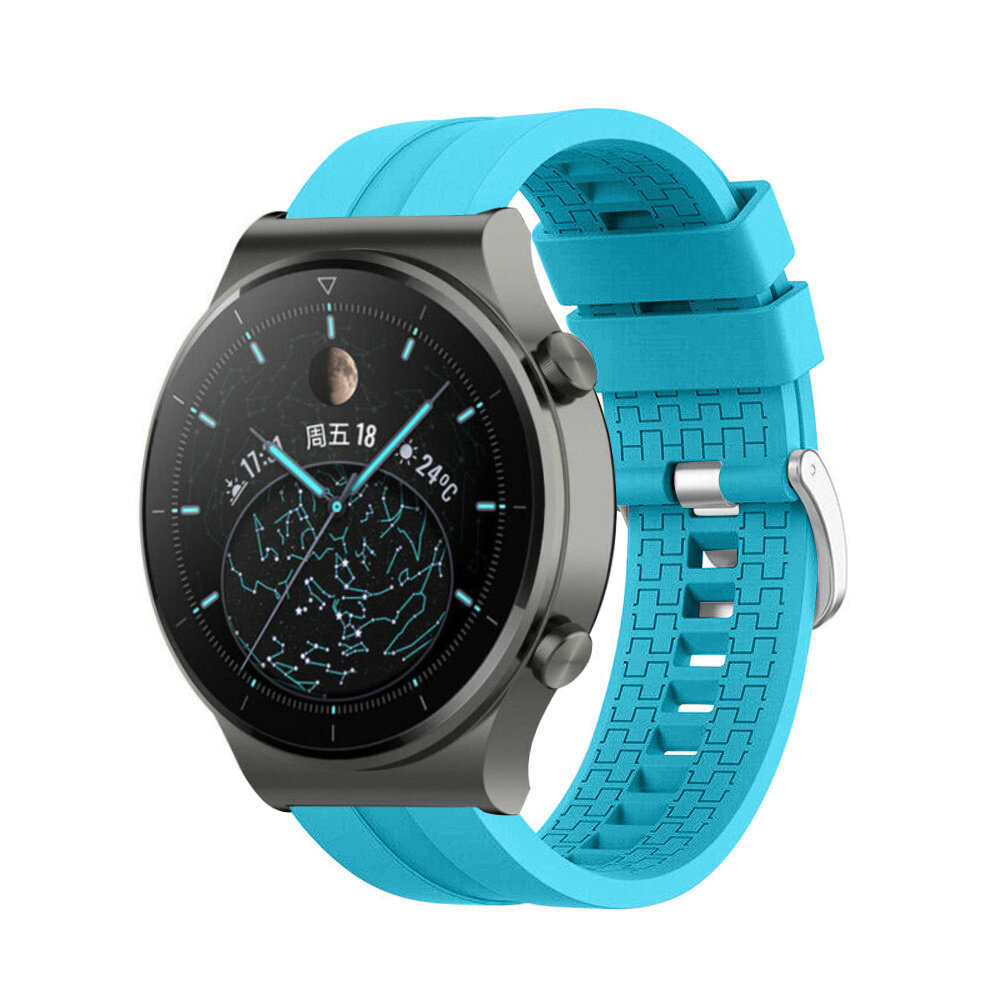 Strap-it Strap-it Bracelet silicone 'Extreme' Huawei Watch GT 2 Pro (bleu clair)